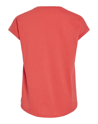 Vila - VIDreamers New Pure T-shirt - Hibiscus